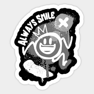 Always Smile Sticker